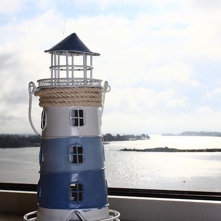 Ostseefjord-Schlei-Blick Im Wikingturm Schleswig Exterior foto